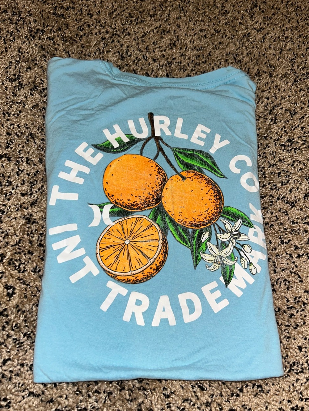 Hurley trademark oranges T-Shirt Everyday Soft Fabric Tee